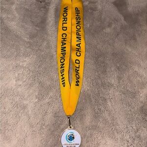 Cheerleading World Championship Yellow Medal